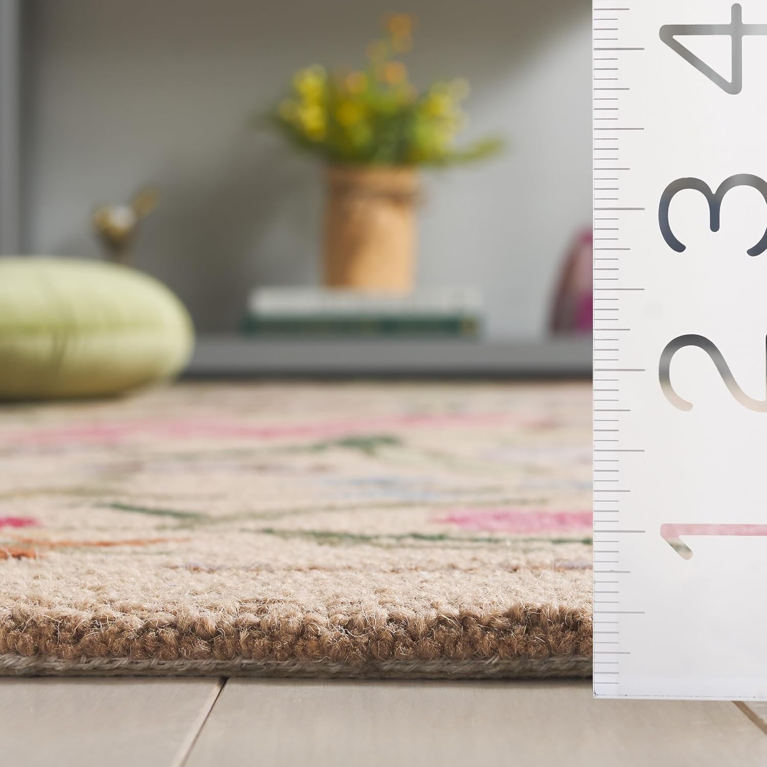 French Country Floral Wool Runner