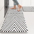 Black Diamond Anti Fatigue Kitchen Mat Set