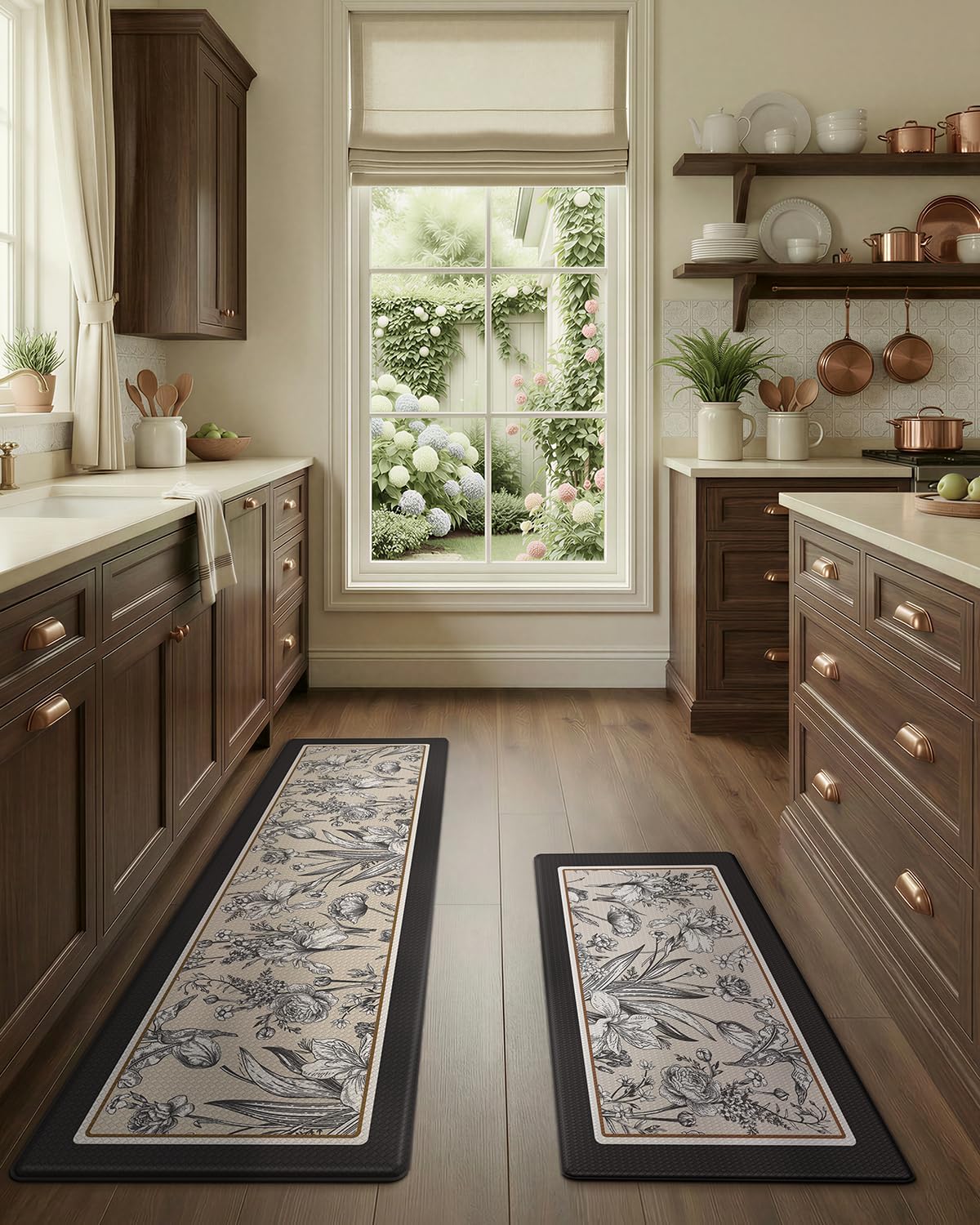 Waterproof Anti-Fatigue Kitchen Mat Set