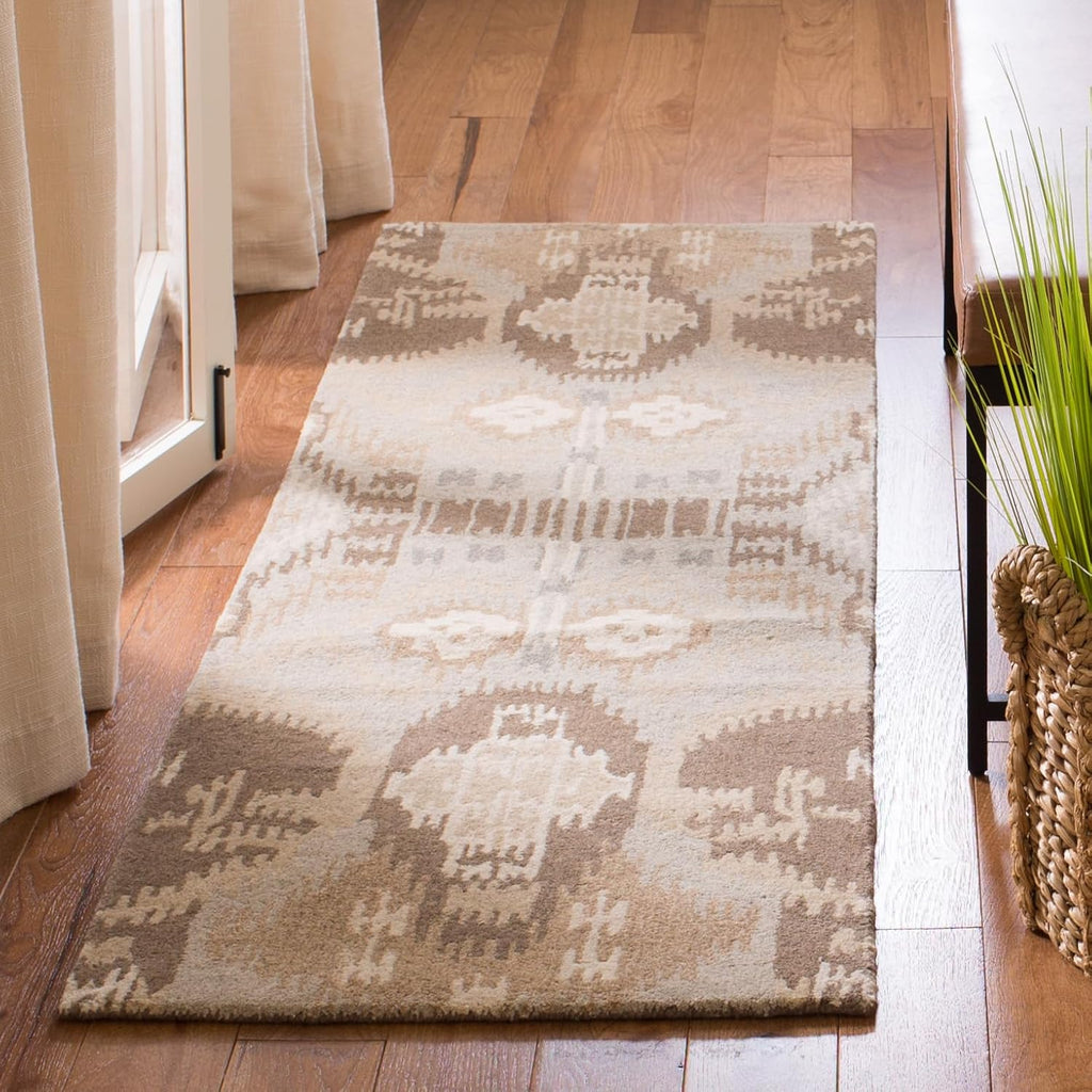 Handmade Modern Wool Runner Rug