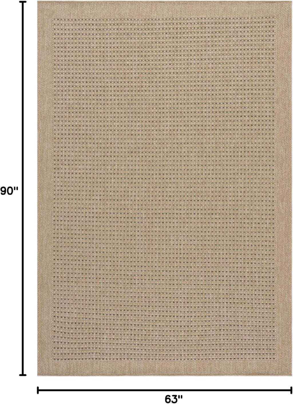 SAFAVIEH Natural Beige Sisal Outdoor Rug