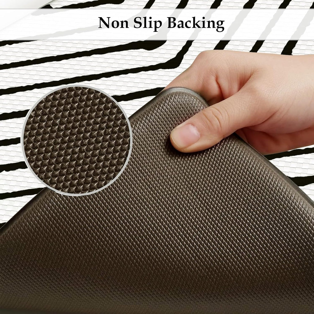 Black Diamond Anti Fatigue Kitchen Mat Set
