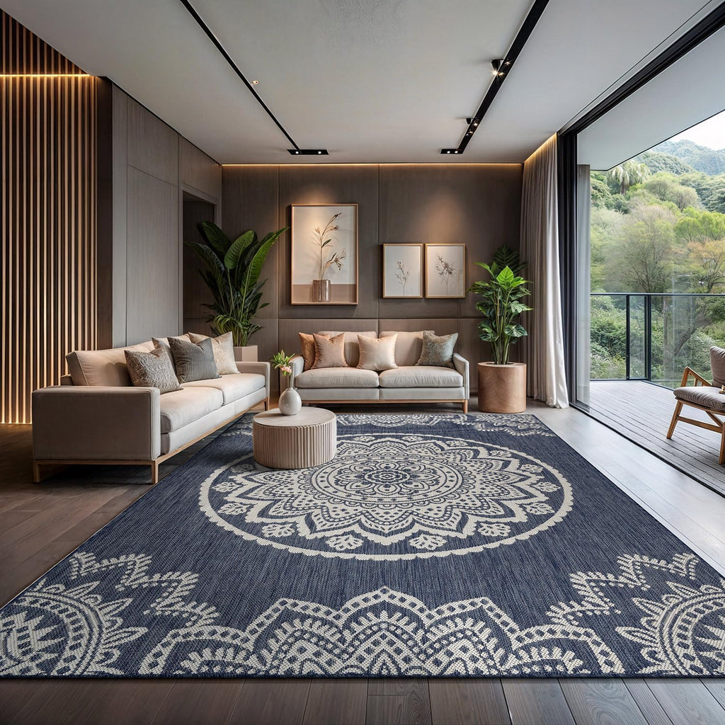 CAMILSON Solid Jute Outdoor Rug