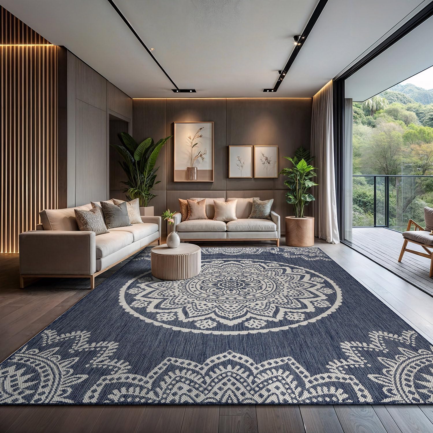CAMILSON Solid Jute Outdoor Rug