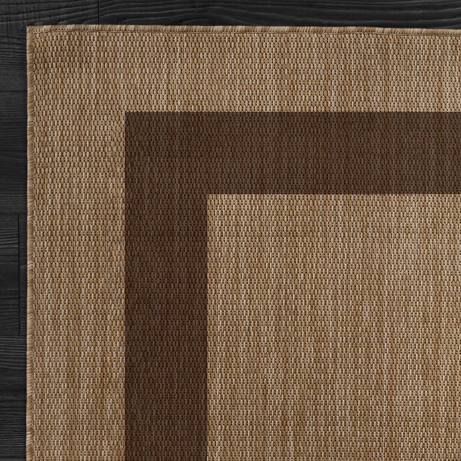 CAMILSON Border Jute Outdoor Rug