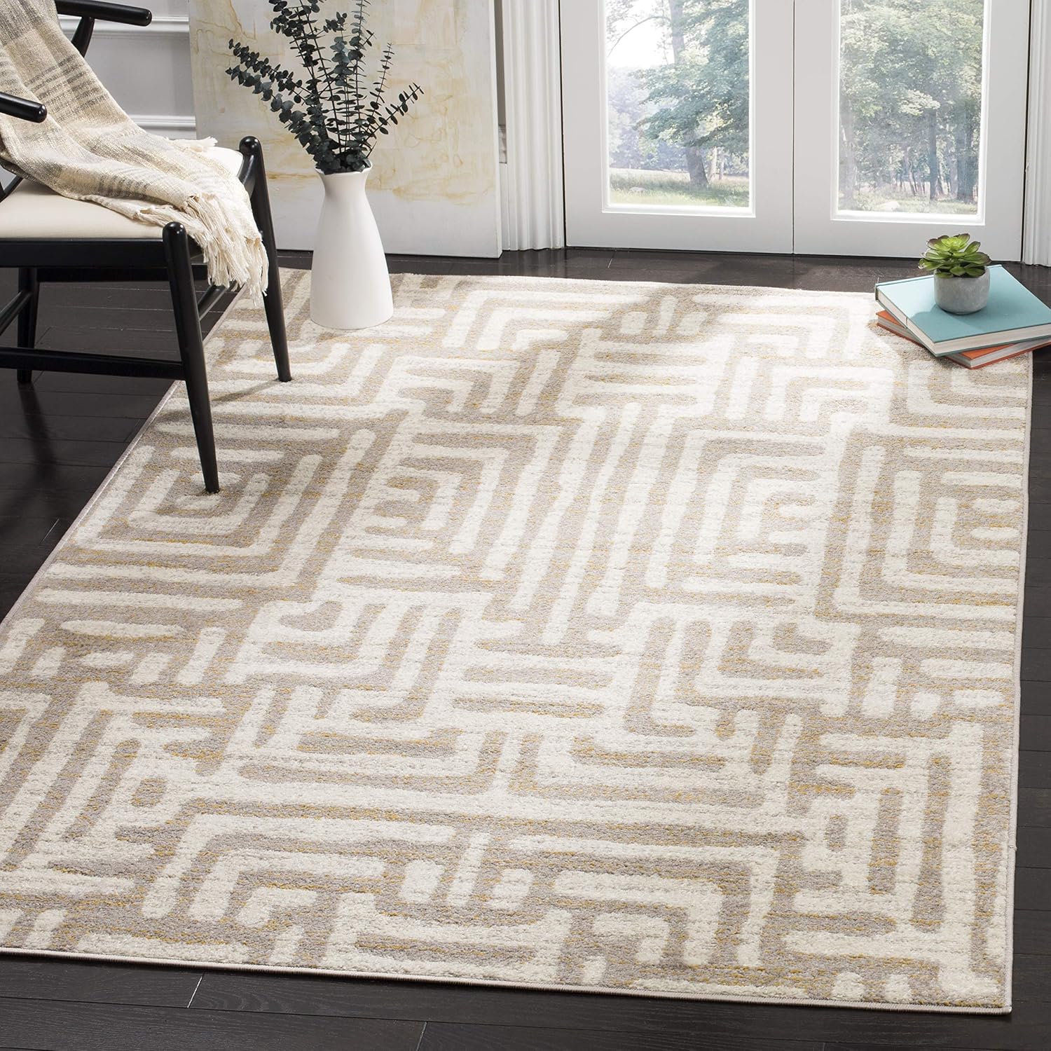 SAFAVIEH Modern Abstract Accent Rug