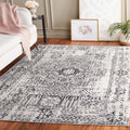 Distressed Oriental Medallion Rug