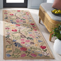 French Country Floral Wool Runner
