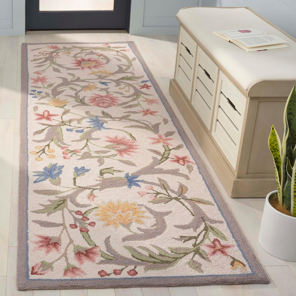 Ivory French Country Wool Runner