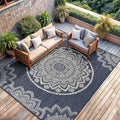 CAMILSON Solid Jute Outdoor Rug
