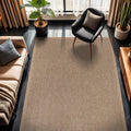 CAMILSON Herringbone Jute Area Rug