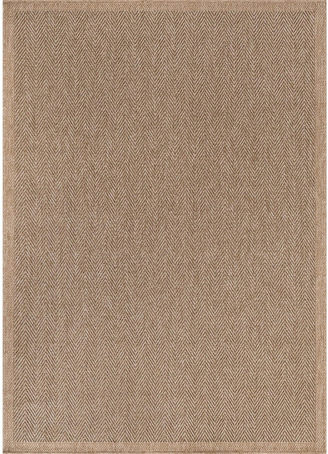 CAMILSON Herringbone Jute Area Rug