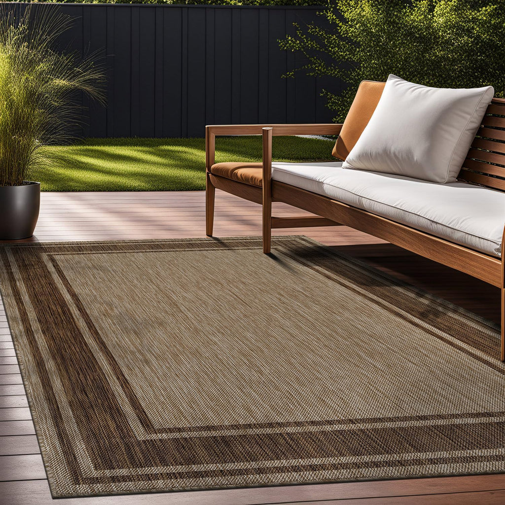 Beverly Border Jute Outdoor Rug