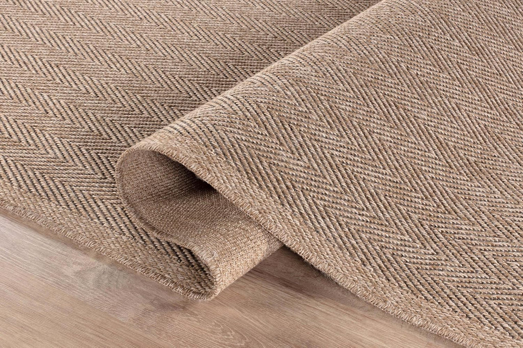 CAMILSON Herringbone Jute Area Rug