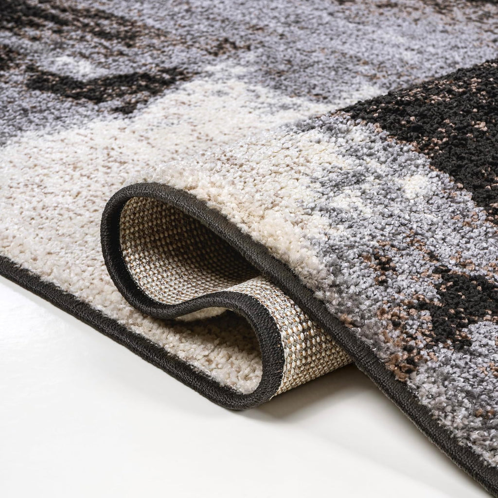 JONATHAN Y Abstract Marble Area Rug