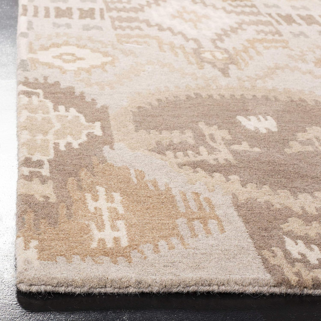 Handmade Modern Wool Runner Rug