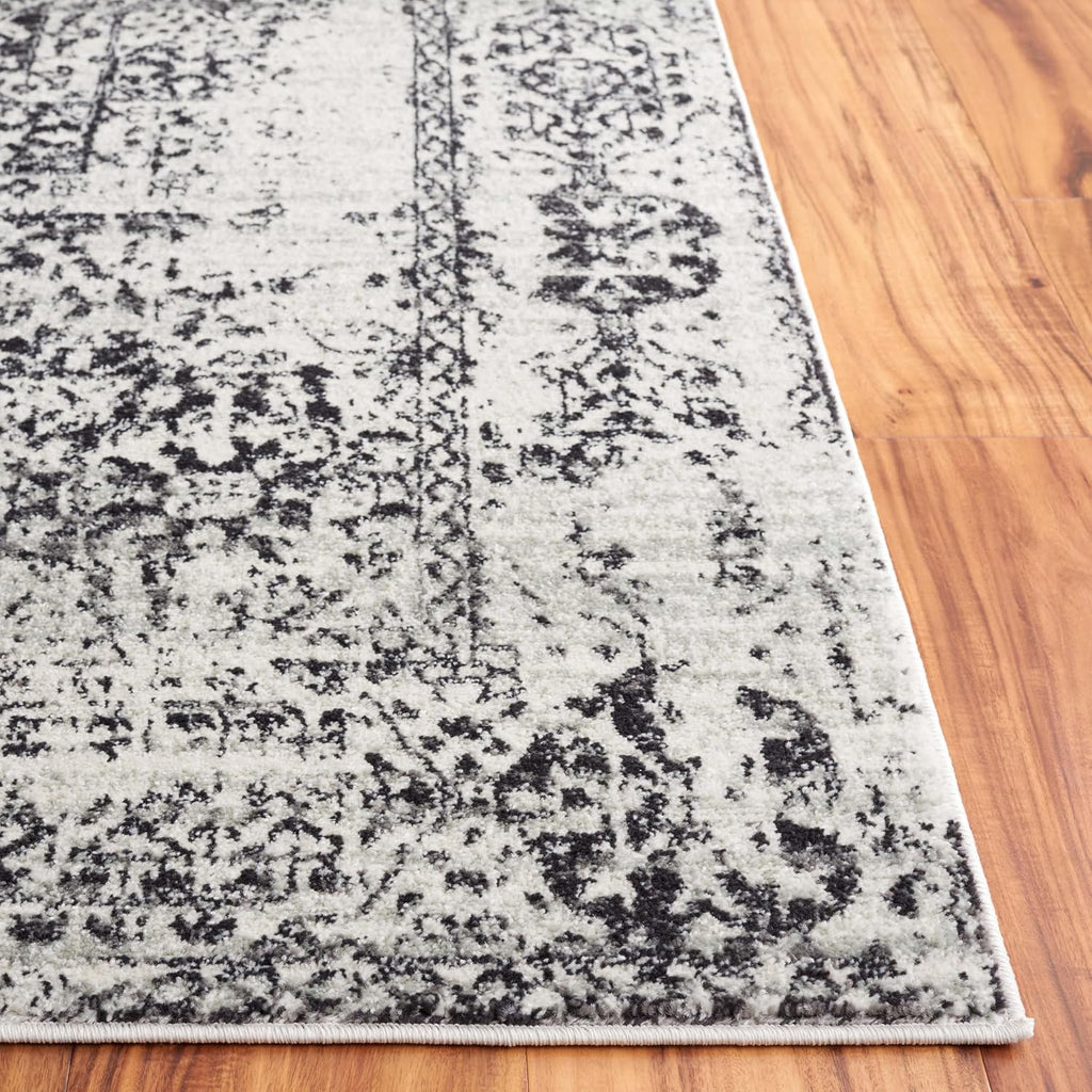 Distressed Oriental Medallion Rug