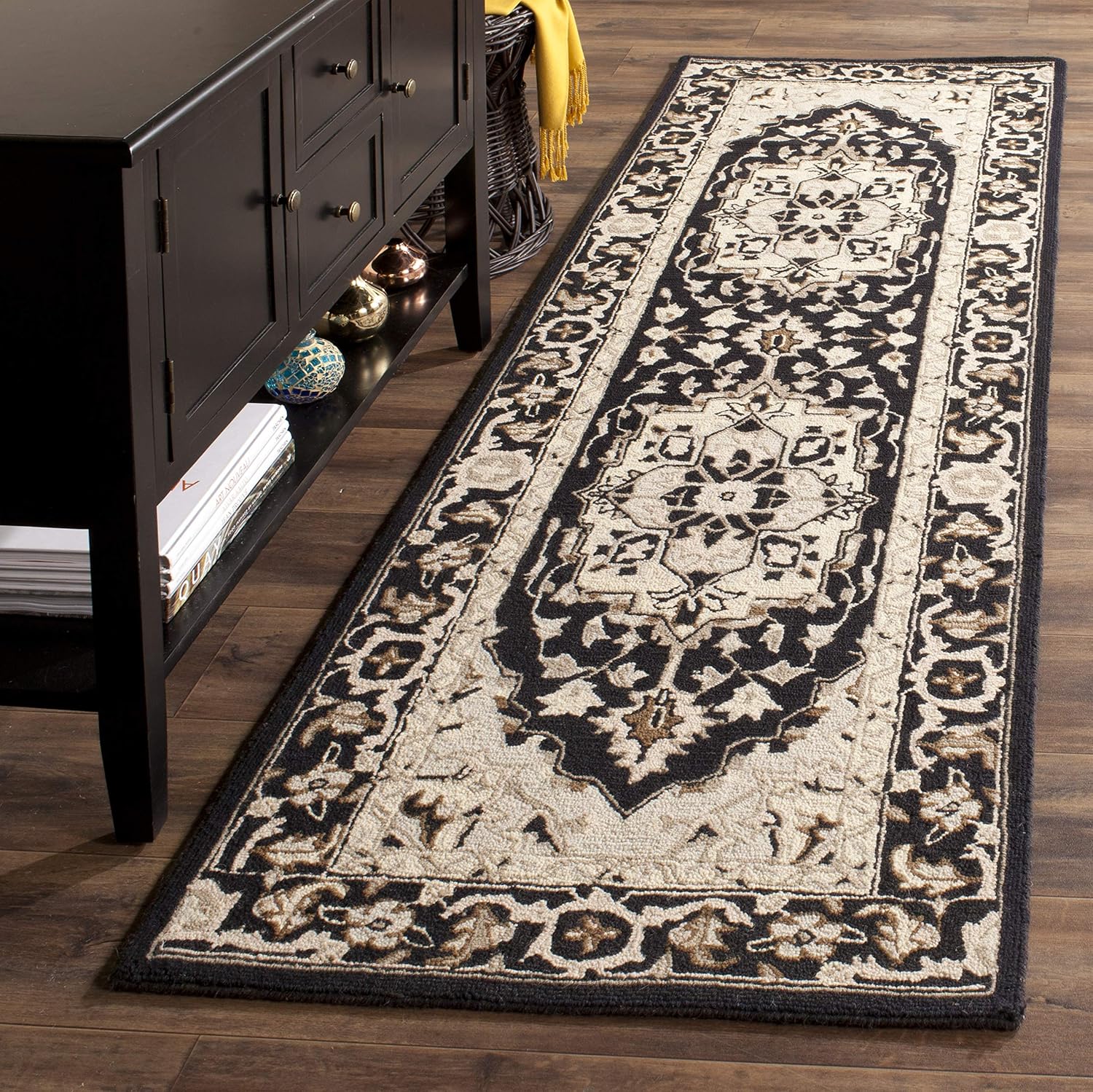 French Country Wool Runner Rug