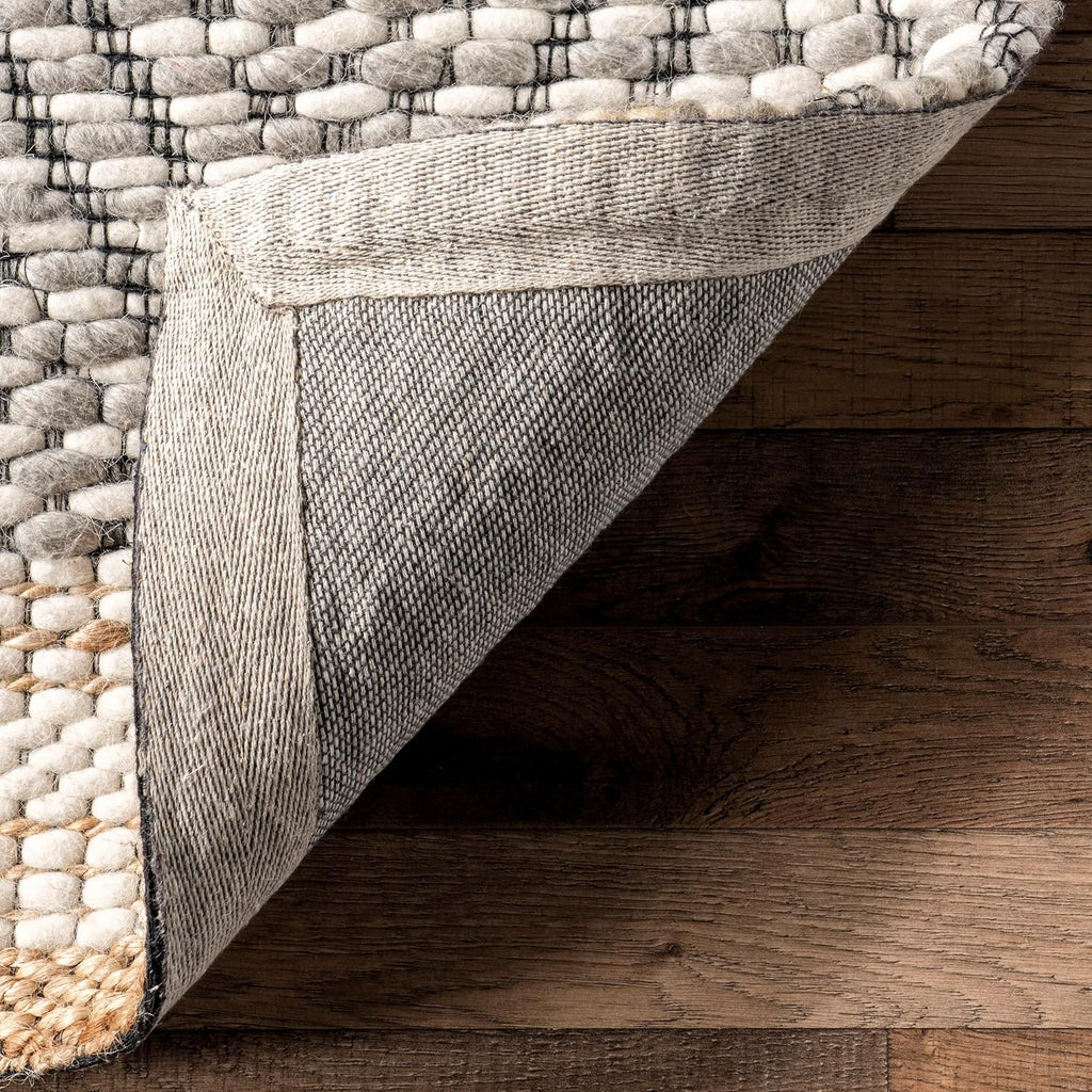 Ivory Bohemian Trellis Runner Rug