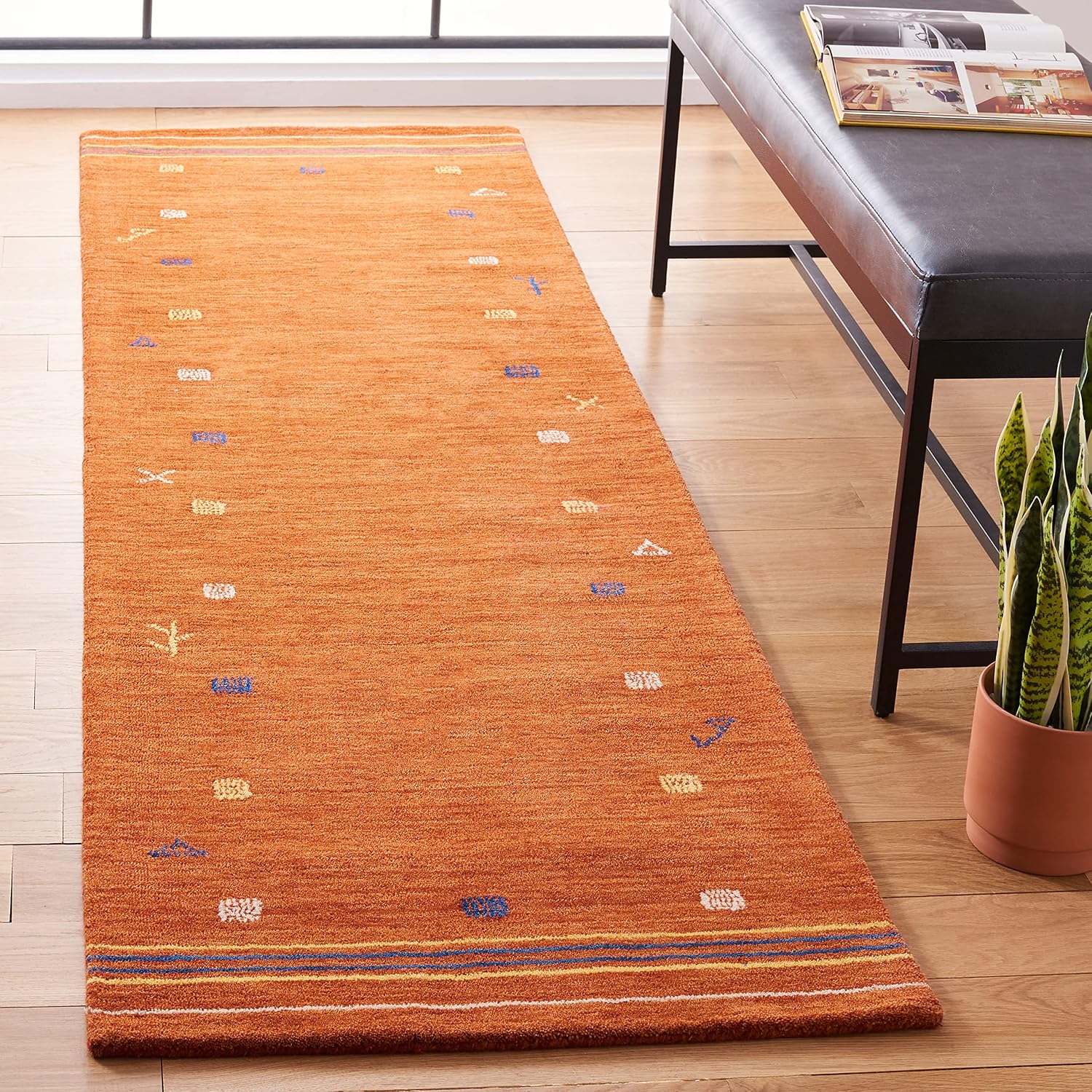 SAFAVIEH Boho Tribal Wool Runner Rug