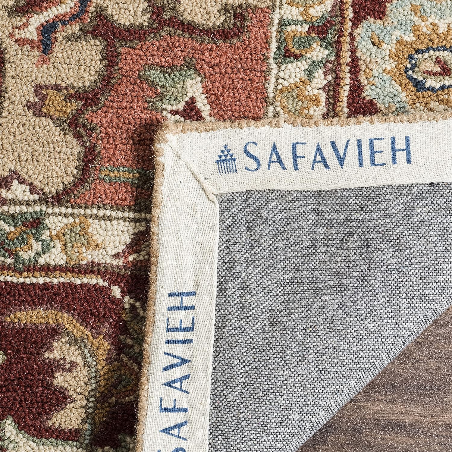 French Country Wool Runner Rug