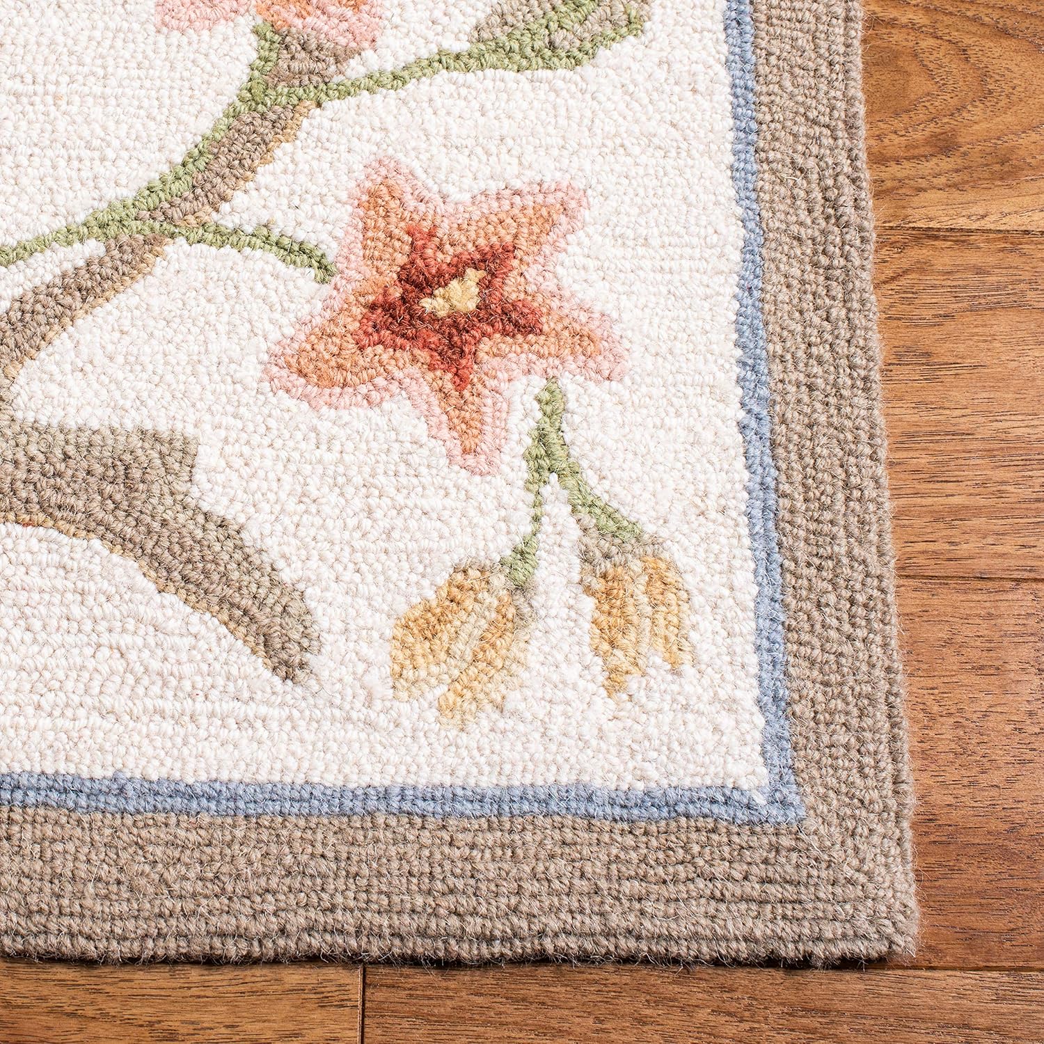 Ivory French Country Wool Runner