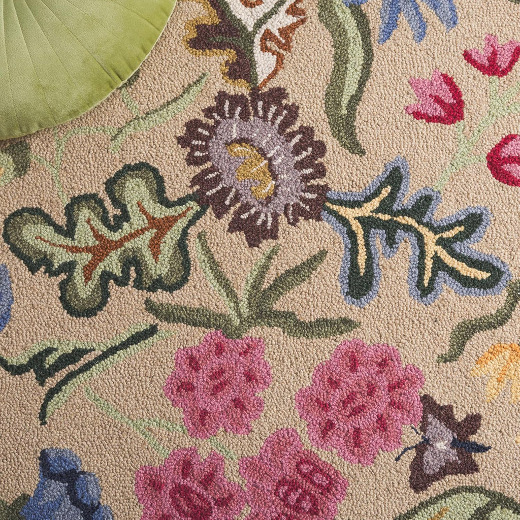 French Country Floral Wool Runner